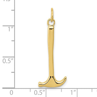10K Yellow Gold Hammer Charm 10A0392