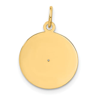 10K Yellow Gold Record Album Charm