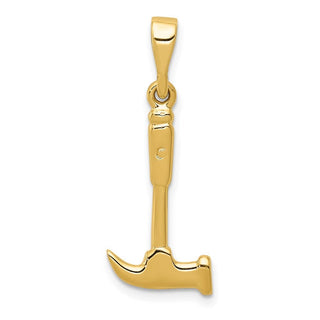 10K Yellow Gold Hammer Charm 10A2201