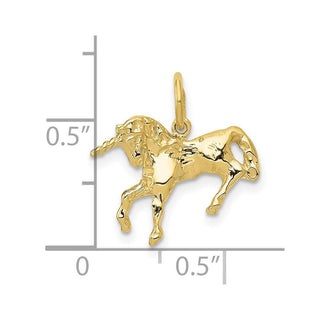 10K Yellow Gold Unicorn Charm 10A4704/L