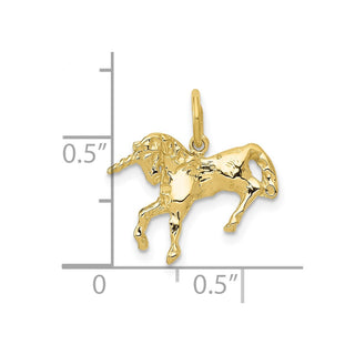 10K Yellow Gold Unicorn Charm 10A4704/L