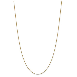 18" 10k Yellow Gold .90mm Box Chain