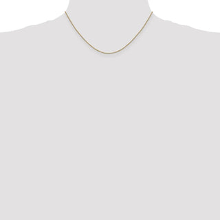 16" 10k Yellow Gold .90mm Box Chain