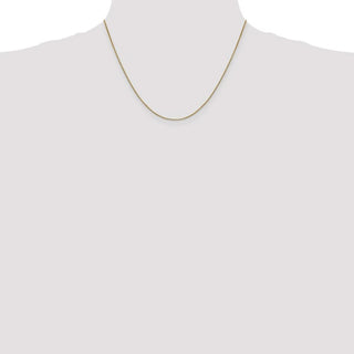 18" 10k Yellow Gold .90mm Box Chain
