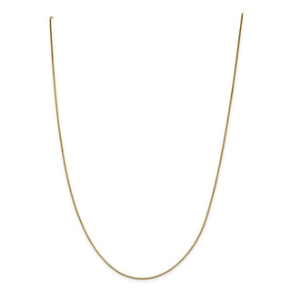 30" 10k Yellow Gold .95mm Box Chain