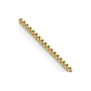 30" 10k Yellow Gold .95mm Box Chain