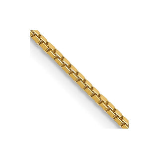 30" 10k Yellow Gold 1.05mm Box Chain