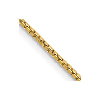 16" 10k Yellow Gold 1.05mm Box Chain