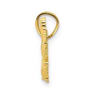 10k Yellow Gold Eagle Pendant 10C1009