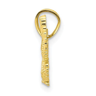 10k Yellow Gold Eagle Pendant 10C1009