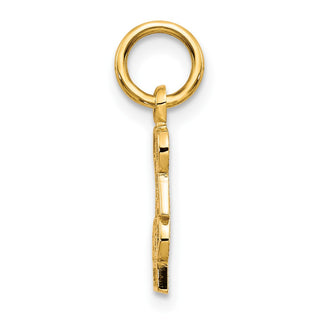 10k Yellow Gold #1 Dad Charm 10C103