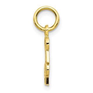 10k Yellow Gold #1 Dad Charm 10C103