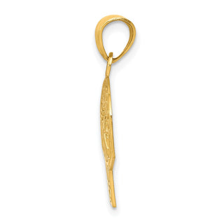 10k Yellow Gold Basketball Charm 10C1031