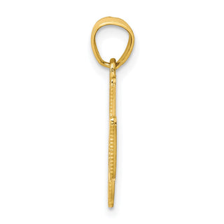 10k Yellow Gold Dove Pendant 10C1034