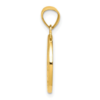 10k Yellow Gold Nativity Pendant