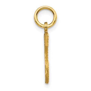 10k Yellow Gold Sweet 16 Charm 10C125