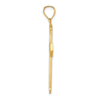 10k Yellow Gold Passion Cross Pendant 10C1317