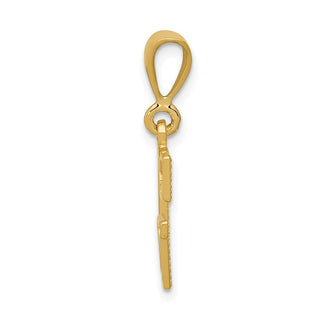 10K Yellow Gold Initial G Pendant