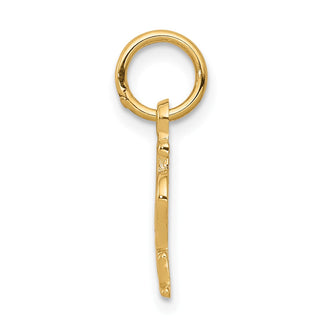 10k Yellow Gold Football Charm 10C149