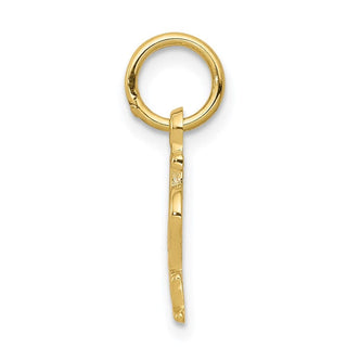 10k Yellow Gold Football Charm 10C149