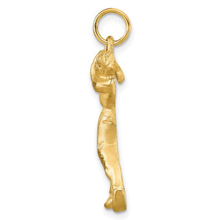 10k Yellow Gold Golfer Charm 10C169