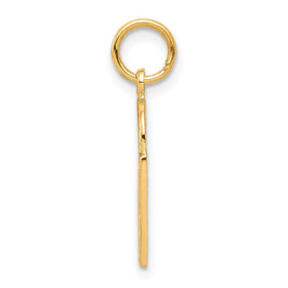 10k Yellow Gold Basketball Charm 10C182