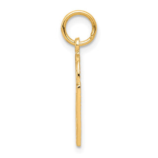 10k Yellow Gold Basketball Charm 10C182