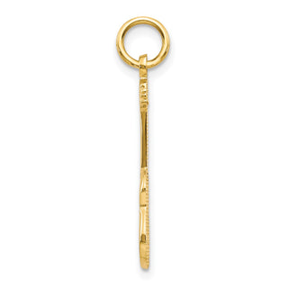 10k Yellow Gold Guitar Charm 10C200