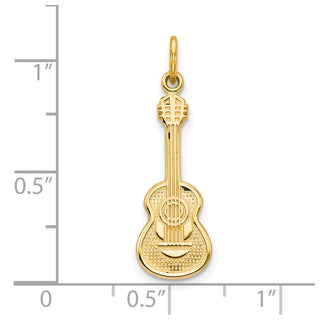10k Yellow Gold Guitar Charm 10C200