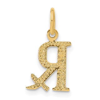 10K Yellow Gold Prescription Symbol RX Charm