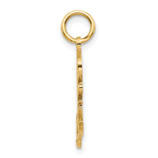 10k Yellow Gold I Love You Charm 10C229