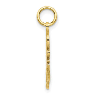 10k Yellow Gold I Love You Charm 10C229