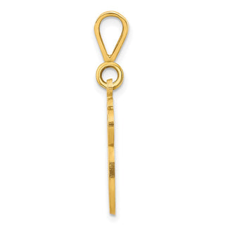 10k Yellow Gold Initial G Pendant 10C242/G