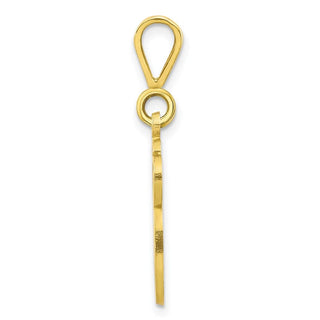 10k Yellow Gold Initial G Pendant 10C242/G
