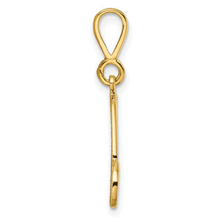 10k Yellow Gold Initial M Pendant 10C242/M