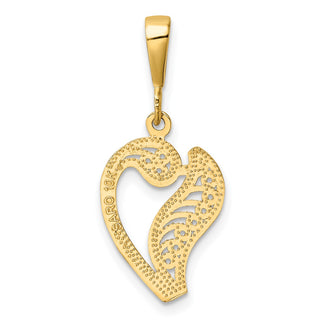 10k Yellow Gold Initial V Pendant 10C242/V