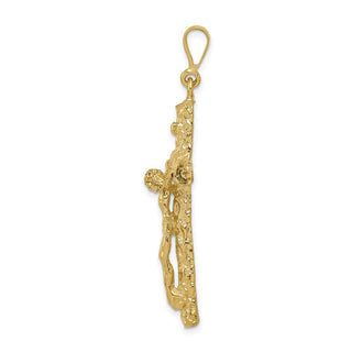 10k Yellow Gold Crucifix Pendant 10C285