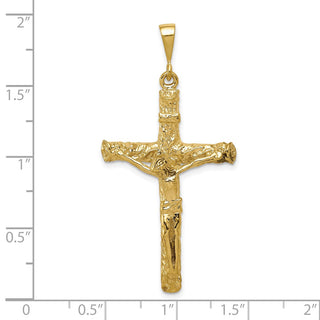 10k Yellow Gold Crucifix Pendant 10C285