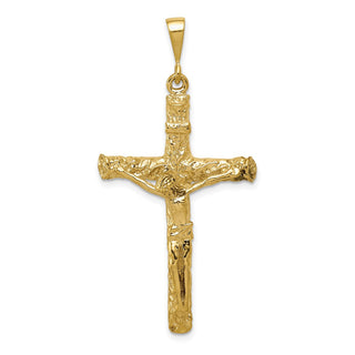 10k Yellow Gold Crucifix Pendant 10C285