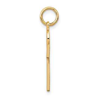 10k Yellow Gold Ankh Cross Charm 10C289