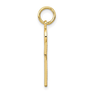 10k Yellow Gold Ankh Cross Charm 10C289