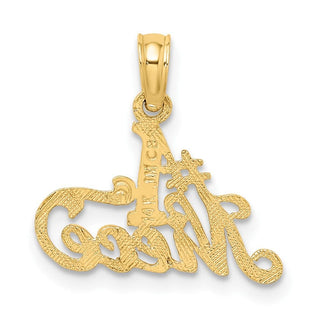 10K Yellow Gold #1 NIECE Charm