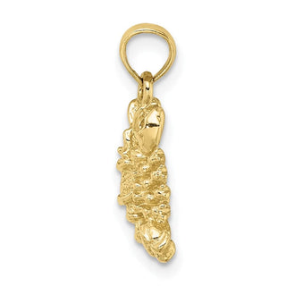 10k Yellow Gold 3-D Scorpio Zodiac Pendant