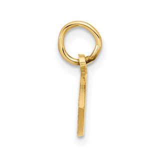 10k Yellow Gold Jesus Fish Charm