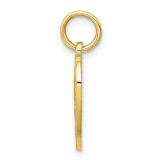10k Yellow Gold Very Special Mom Heart Charm