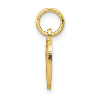 10k Yellow Gold I Love You Heart Charm 10C474