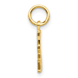 10k Yellow Gold Live Love Laugh Charm