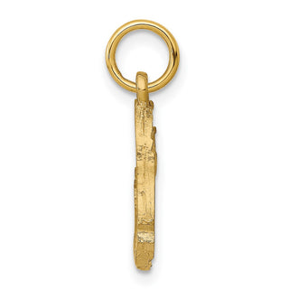 10k Yellow Gold Fish Charm