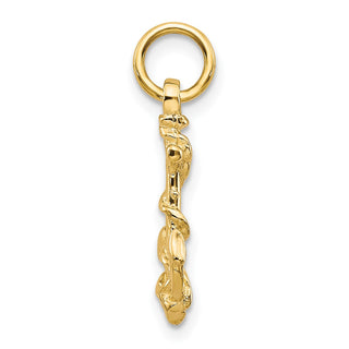10k Yellow Gold Anchor Charm 10C563
