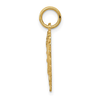 10K Yellow Gold Initial D Charm